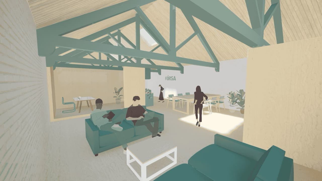 Open and closed working spaces that accommodate everyone.