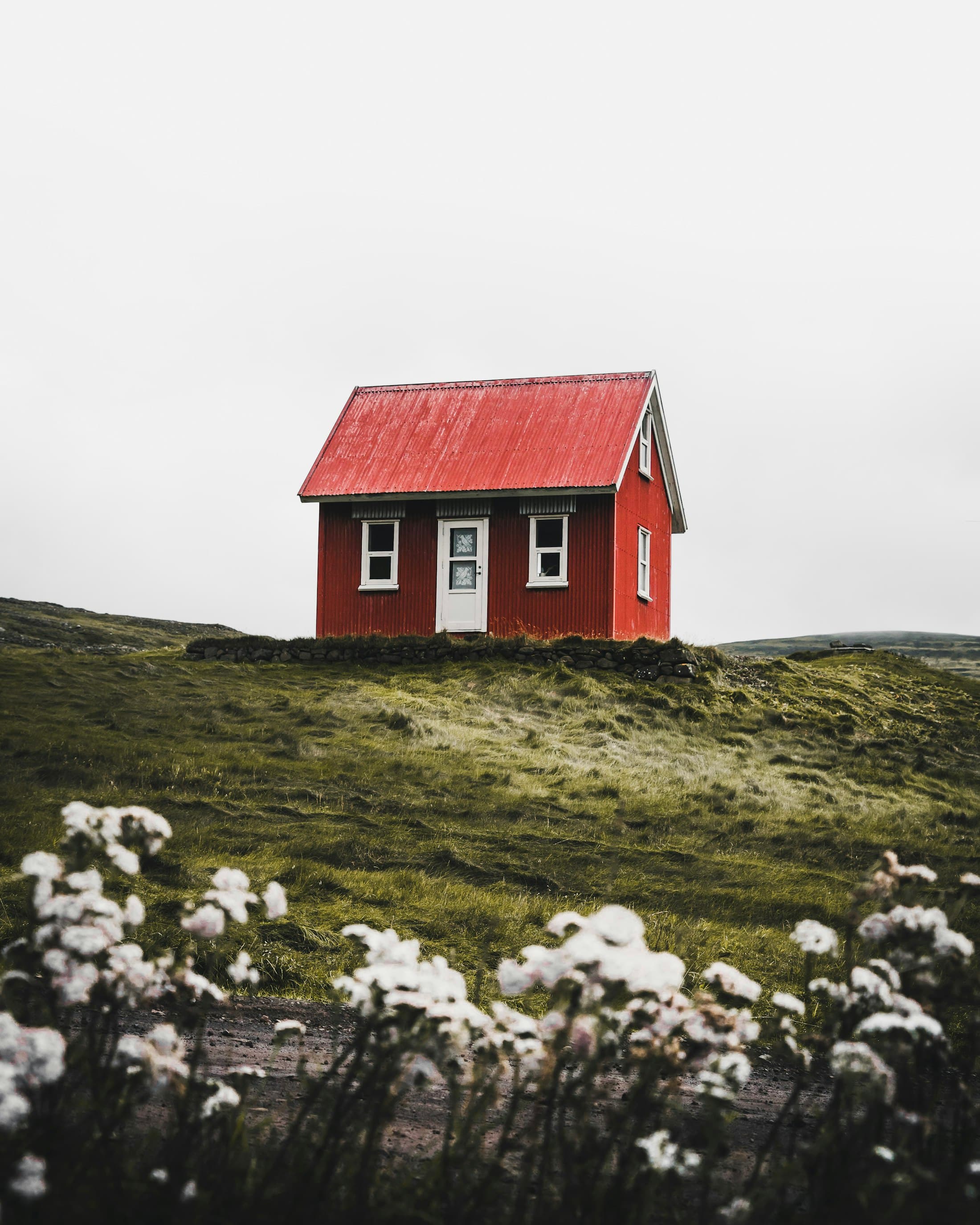 Site study: a shepherd's cabin on the upper meadow, the section that started the whole project.